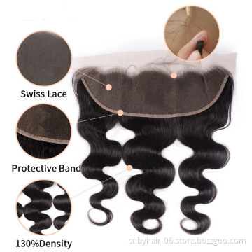 13x4 13x6 HD Lace Frontal,Film HD Transparent Swiss Lace Frontal,Hair Bundles With Lace Frontals